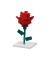 40151 Postkarte Rose Mini- Bausteine 