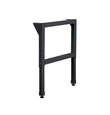 Werkbankfüße anthrazitgrau 70,0 cm 58,0 - 98,0 cm 