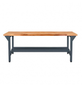 Werkbank anthrazitgrau 200,0 x 75,0 x 85,0 cm 