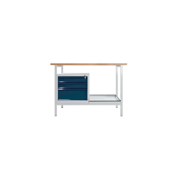 4050049429214 - Werkbank Eko lichtgrau anthrazitgrau 3 Schubladen 1205 x 600 x 825 cm 4050049429214 ADB 4050049429214 - Werkbank Eko lichtgrau anthrazitgrau 3 Schubladen 1205 x 600 x 825 cm 4050049429214 ADB