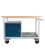 Werkbank Eko lichtgrau, anthrazitgrau 130,0 x 60,0 x 85,0 cm 