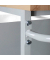 Werkbank Eko lichtgrau, anthrazitgrau 3 Schubladen 130,0 x 60,0 x 85,0 cm 