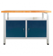 Werkbank lichtgrau, anthrazitgrau 120,0 x 60,0 x 84,0 cm 