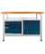 Werkbank lichtgrau, anthrazitgrau 3 Schubladen 120,0 x 60,0 x 84,0 cm 