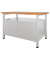 Werkbank lichtgrau, anthrazitgrau 6 Schubladen 120,0 x 60,0 x 84,0 cm 