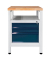 Werkbank lichtgrau, anthrazitgrau 3 Schubladen 60,0 x 60,0 x 84,0 cm 