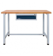 Werkbank lichtgrau, anthrazitgrau 1 Schublade 120,0 x 60,0 x 84,0 cm 
