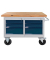 Werkbank lichtgrau, anthrazitgrau 6 Schubladen 130,0 x 60,0 x 82,7 cm 