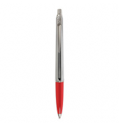 Kugelschreiber Epoca Chrome rot Schreibfarbe blau, 
