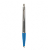 Kugelschreiber Epoca Chrome blau Schreibfarbe blau, 