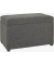 Sitztruhe 52126 anthrazit Holz 58,0 cm 