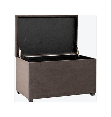Sitztruhe 52827 anthrazit Holz 58,0 cm 