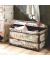 Sitztruhe 52922 Motiv Schriftzug Holz 58,0 cm 
