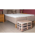 Sitztruhe 52925 Motiv Palette Holz 58,0 cm 