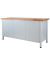 Werkbank lichtgrau, anthrazitgrau 6 Schubladen 170,0 x 60,0 x 84,0 cm 