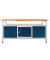 Werkbank lichtgrau, anthrazitgrau 3 Schubladen 170,0 x 60,0 x 84,0 cm 