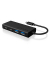 USB-Hub IB-HUB1426-CPD 4-fach schwarz 