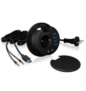 USB-Hub IB-HUB1430 4-fach schwarz 