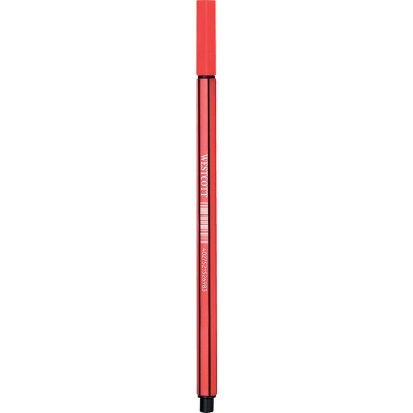 4027521526983 - Westcott Fineliner 04 mm rot mit metallgefasste Schreibspitze 4027521526983 Acme United 4027521526983 - Westcott Fineliner 04 mm rot mit metallgefasste Schreibspitze 4027521526983 Acme United