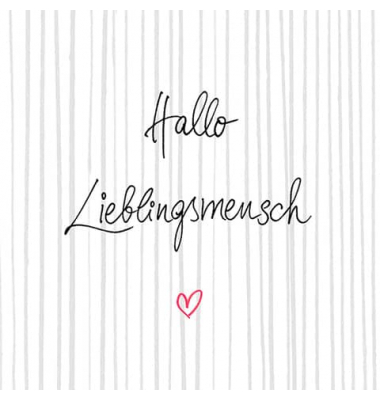 Motivserviette 33 cm 3lag 