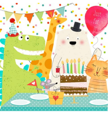 Motivserviette 33x33cm 3lagig 