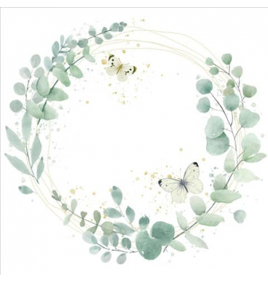 Motivserviette 33x33cm 3lagig 