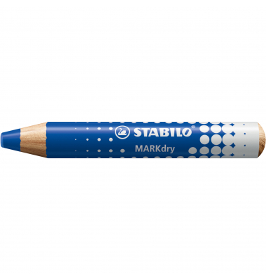 Boardmarker MARKdry, 648/41, Stift, blau, 1-10mm Rundspitze