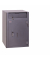 Tresor SS0998K Cashier Deposit 92 l 130kg graphitgrau mit Schlüsselschloss Stahl
