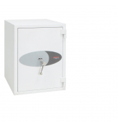 Tresor SS1443K Fortesss Pro 28 l 52kg weiß mit Doppelbartschloss Stahl