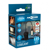 Leselampe Book Light, schwarz