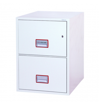 Tresor FS2252K World Class Vertical Fire File, wei&szlig;, 2 Schubladen, 1-bahnig
