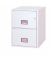 Tresor FS2272K World Class Vertical Fire File, wei&szlig;, 2 Schubladen, 1-bahnig