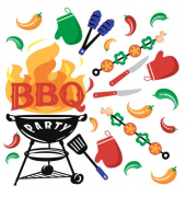 Motivserviette Kulinarik, 33x33cm, 3-lagig 