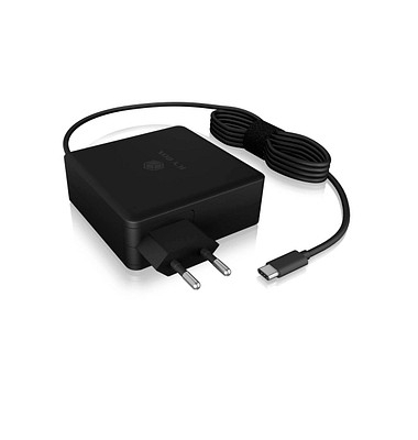 IB-PS101-PD Ladekabel mit Adapter schwarz 1,8 m, 90 W 