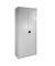 Stahlschrank 40521 lichtgrau 78,0 x 38,0 x 193,0 cm, aufgebaut 