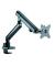Monitor-Halterung IB-MS313-T IB-MS313-T schwarz für 1 Monitor, Tischklemme, Tischbohrung 