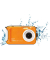 W3027 WAVE Unterwasserkamera orange 30,0 Mio. Pixel  Unterwasserkamera Unterwasserkamera