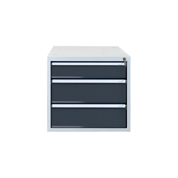 4050049515337 - Schubladenbox anthrazit 51533 mit 3 Schubladen 4050049515337 ADB 4050049515337 - Schubladenbox anthrazit 51533 mit 3 Schubladen 4050049515337 ADB