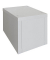 Schubladenbox  anthrazit 51534, mit 4 Schubladen 
