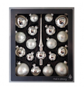 19 Thüringer Glasdesign Weihnachtskugeln 