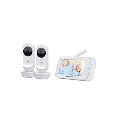 VM35-2 TWINS Babyphone weiß 