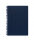 Notizbuch A580BL 5mm liniert navy blue