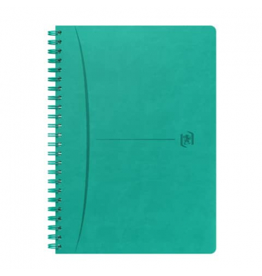 Notizbuch 400155786, Signature, blau, A5, kariert, 80g, 80 Blatt / 160 Seiten