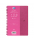 Notizbuch 400155787, pink, A5, liniert, 80g, 80 Blatt / 160 Seiten