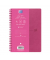 Notizbuch 400163298, pink, A5, kariert, 80g, 80 Blatt / 160 Seiten