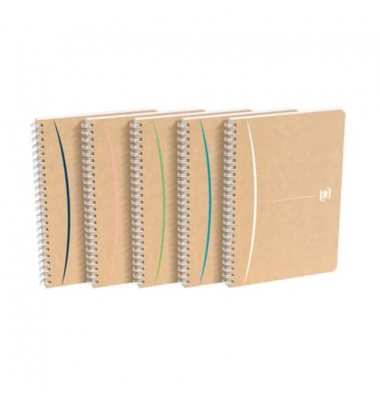 Notizbuch 400143884, Touareg, braun, A5, kariert, 90g, 50 Blatt / 100 Seiten