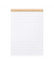 Notizblock 400155719, kariert / Lineatur 22, A4, beige, 80 Blatt