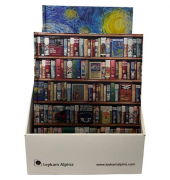 Notizbuch SO14, FLAME TREE, farbig sortiert, A4, liniert, 80g, 72 Blatt / 144 Seiten