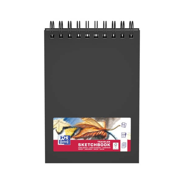 5904017391067 - OXFORD Skizzenbuch Sketchbook DIN A5 blanko schwarz Hardcover 40 Seiten 5904017391067 - OXFORD Skizzenbuch Sketchbook DIN A5 blanko schwarz Hardcover 40 Seiten