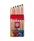 Buntstifte-Set Jumbo 3 in 1, 31946, farbig sortiert, ergonomisch, Packung